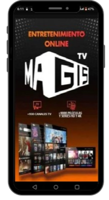 MagisTv App Screenshot